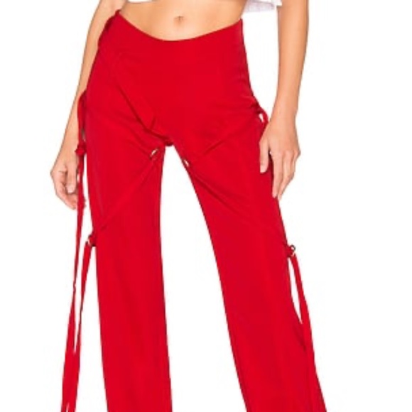 I.AM.GIA Synopsis Pant in Red flare - Picture 1 of 8